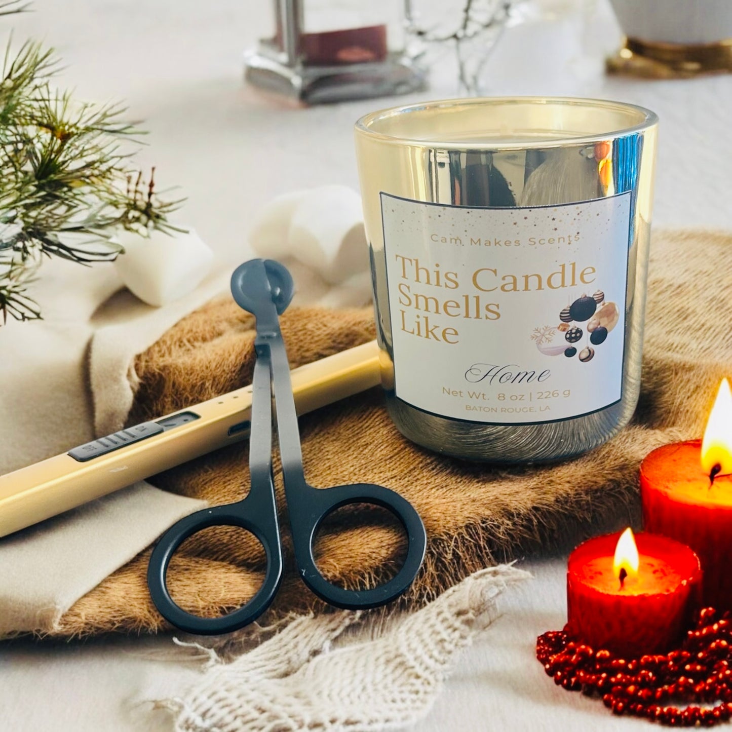 Limited Edition Holiday Candle-Smells Like Home