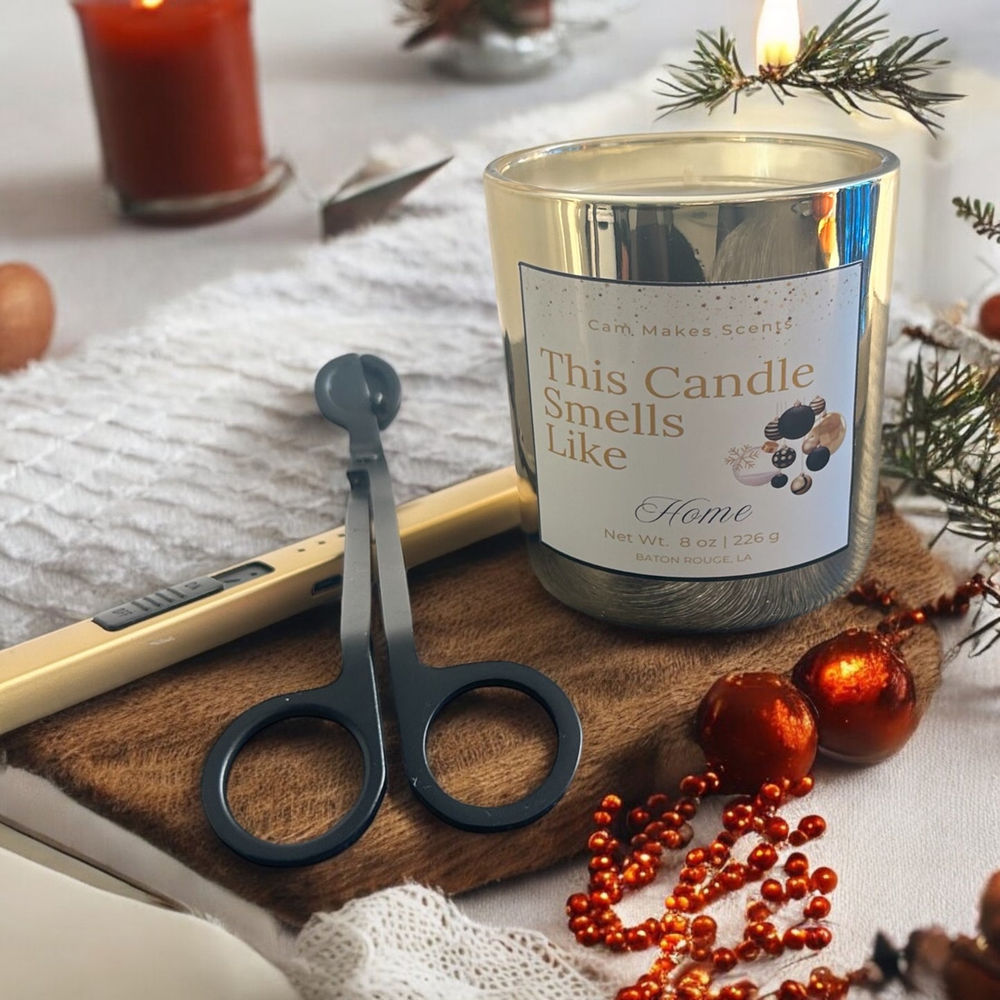 Limited Edition Holiday Candle-Smells Like  Home