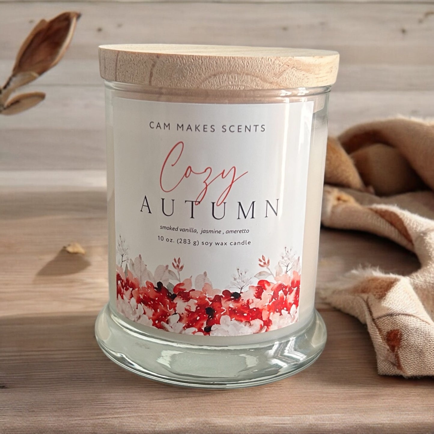 Cozy Autumn Candle