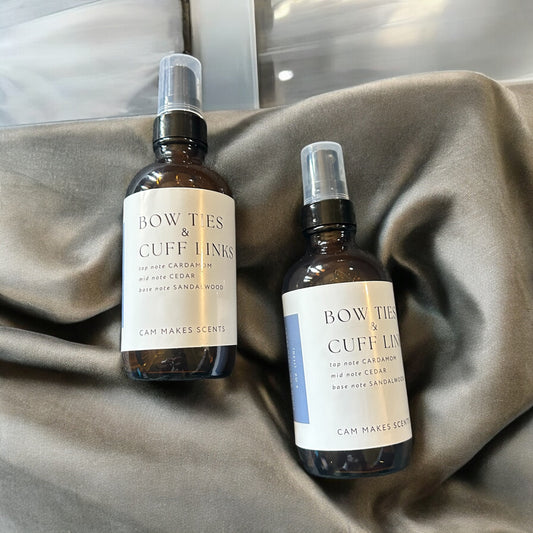 Bow Ties & Cuff Links Room & Linen Spray