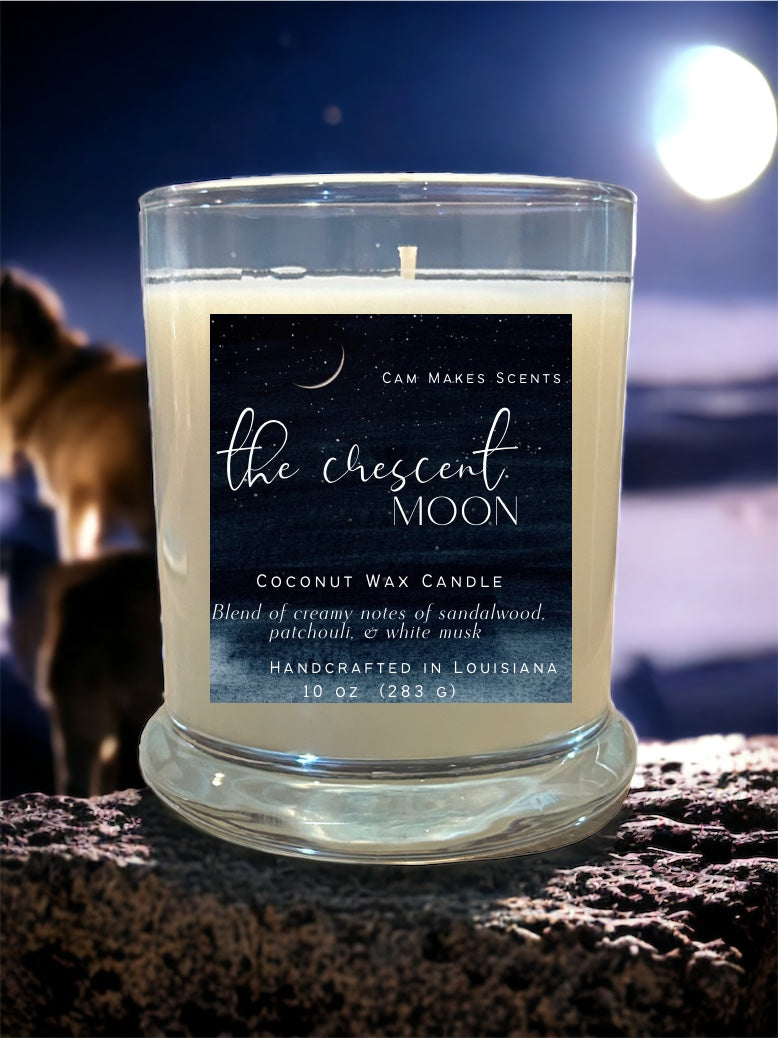 The Crescent Moon Candle