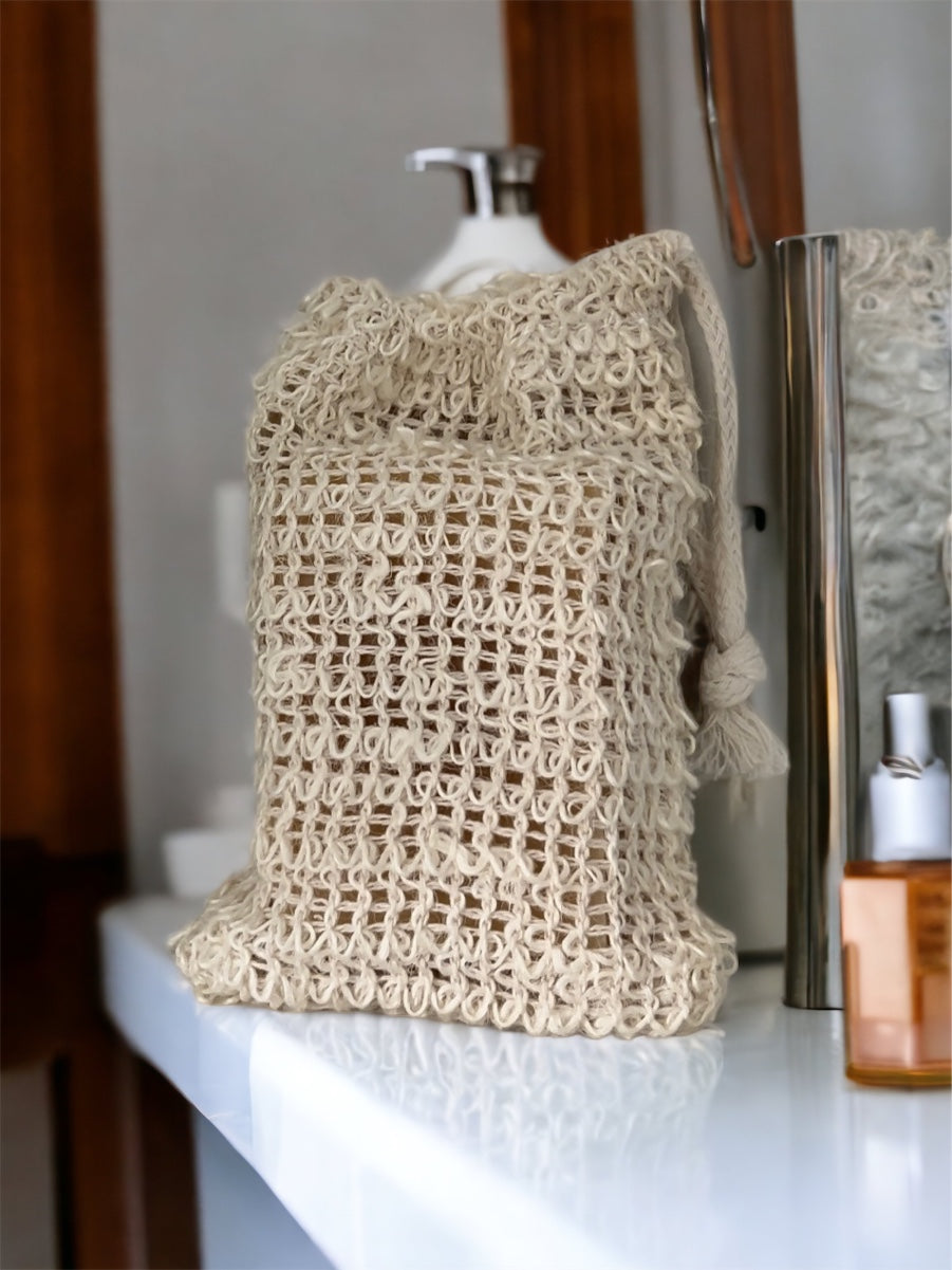 Sisal Soap Saver Pouch