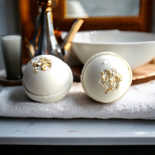 Oatmeal Bath Bomb-Fragrance Free