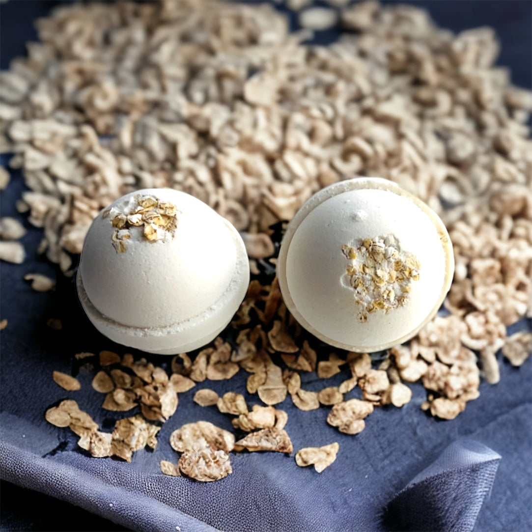 Oatmeal Bath Bomb-Fragrance Free