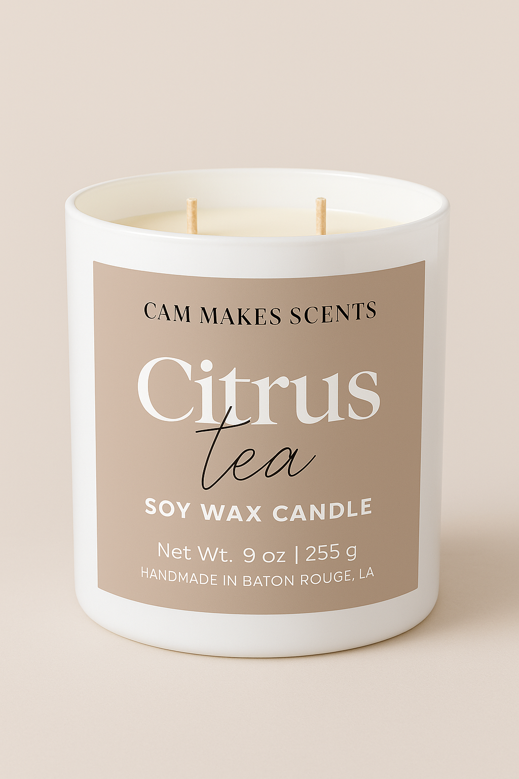 Citrus Tea Candle